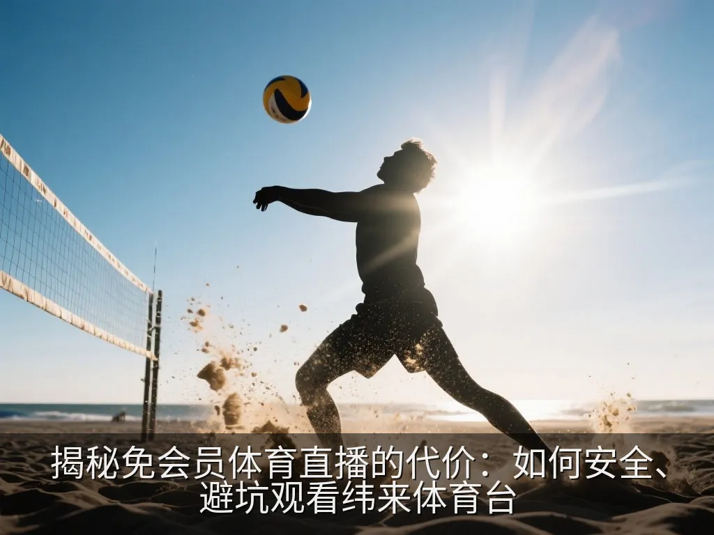 干净整洁的现代客厅，电视上正在播放无广告干扰的体育比赛画面